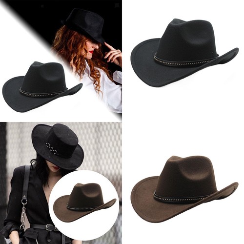 Chapeau cowboy bord large - de,