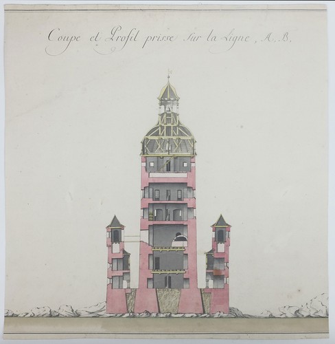 Dessin architecture xvie - dessin, d'architecture