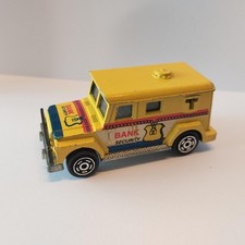 VINTAGE voiture Majorette BANK SECURITY   ECH 1:57 7,5 cm  N° 204