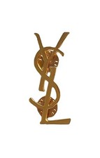 Pin's en métal doré YSL