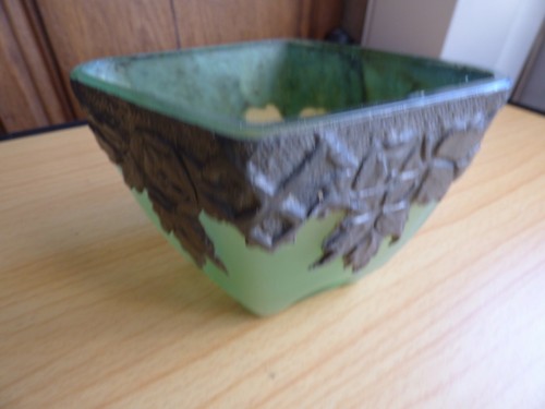Ancien vase pate verre - pate,