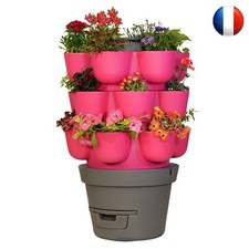 WORMgarden Fuchsia 3 niveaux