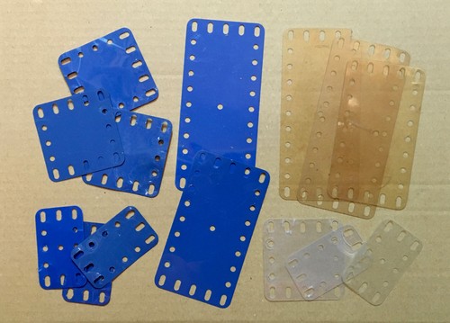 Meccano plaques bleues et - plaques,