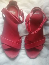 🎀 Spartiates en cuir taille