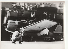 HELLCAT US NAVY  PORTE AVION AVIATION  AERONAUTIQUE 24 x 18 cm