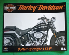 FASICULE HARLEY DAVIDSON ALTAYA N°  54 :" Softail Springer  1 584 "  tbe