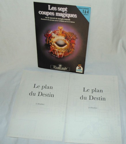 Oeil noir les sept coupes - -,