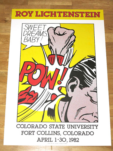 Roy lichtenstein affiche - lichtenstein,
