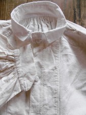 Chemise homme XIXéme en épaisse toile de lin (3)