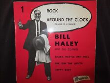 VINYL 45 TOURS BILL HALEY AND HIS COMETS / ROCK AROUND THE CLOCK / 10 027 /