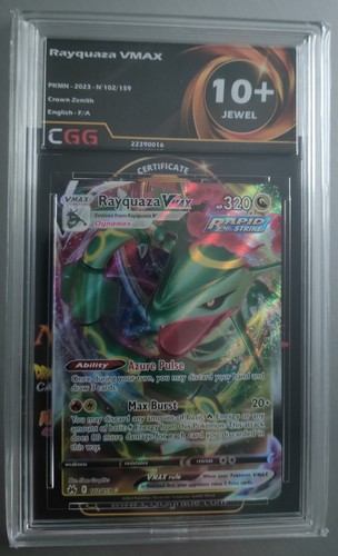 Pokemon card rayquaza vmax - pokemon,