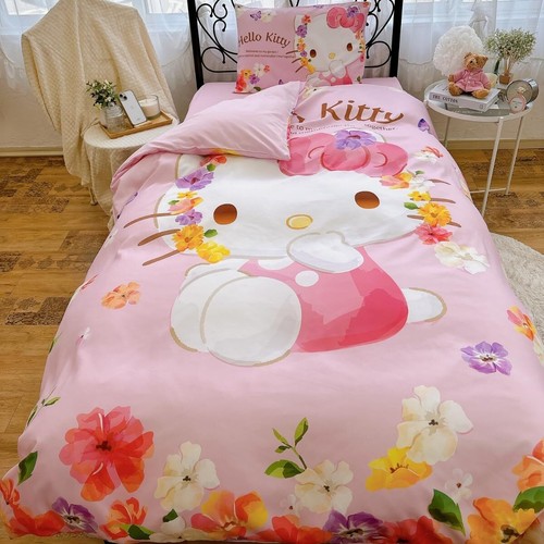 Hello kitty duvet cover quilt - hello,