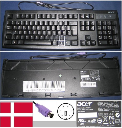 Clavier qwerty danois - clavier, danois/