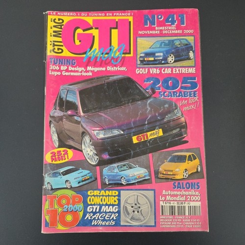 Magazine super gti mag vintage - gti,