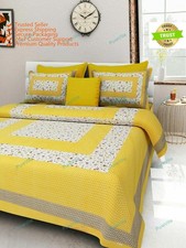 Mandala Indien Literie Set Reine Taille Couette Floral Couverture Housse Art D