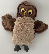 6174🌟Doudou Peluche Hibou Chouette Marionnette Marron IKEA