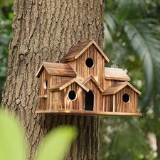Mangeoire à oiseaux rustique