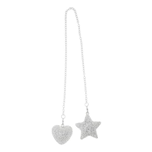 Métal strass étoile - métal,