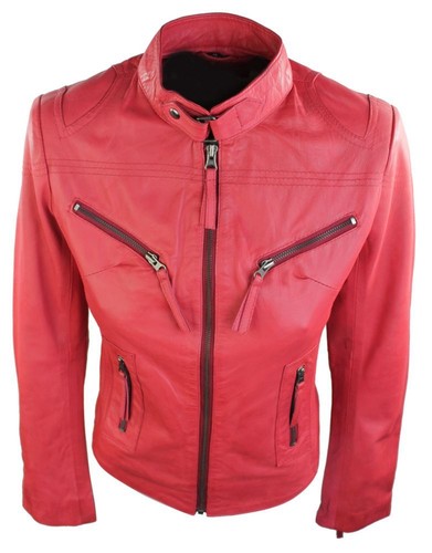 Veste cuir 100 véritable - veste, 100%