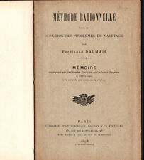 TISSAGE: méthode rationnelle pour la solution des problèmes de Navetage -DALMAIS