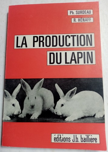 Livre production du lapin - livre, :