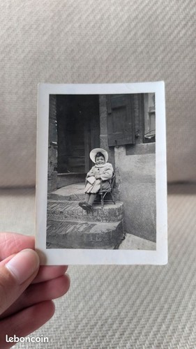 Vintage snapshot baby girl - snapshot,