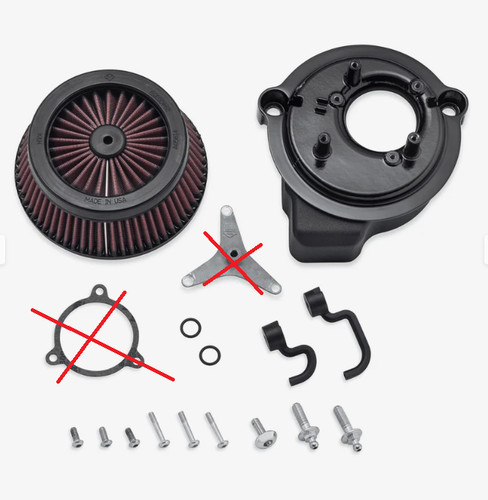 Screamin eagle kit filtre - eagle,