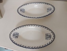 Lot de 2 raviers K & G Luneville