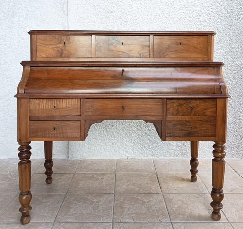 Bureau cylindre louis - à,