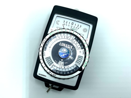 Gossen lunasix light meter - f,
