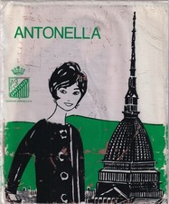 Bas nylon ANTONELLA coloris Beige. Taille 1 - 8½. Italian vintage stockings.