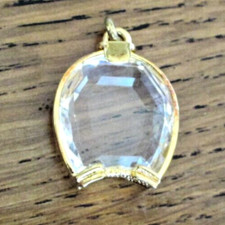 Ancien grand pendentif couleur