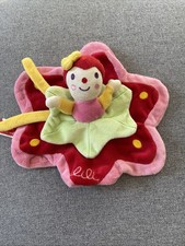 0/Doudou plat Lili rose vert rouge dim dam doum Katherine roumanoff