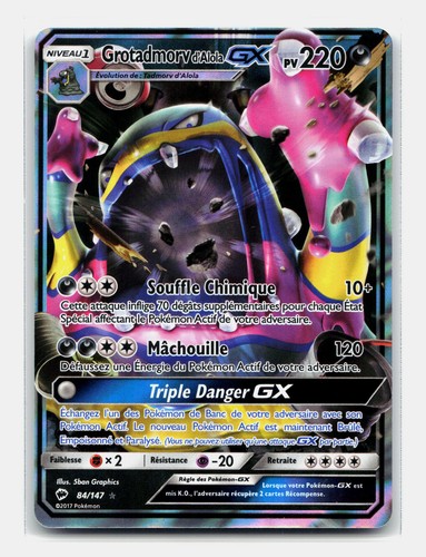 Carte pokémon grotadmorv - carte,