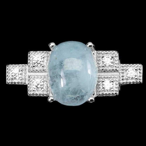 925 bague argent - en, ovale