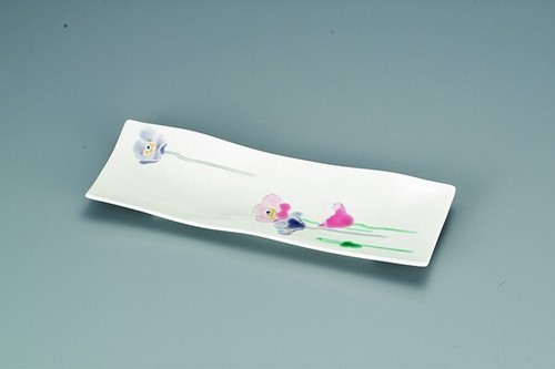 Plat allongé porcelaine - allongé,