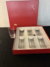Coffret 6 verres à vodka modèle Perfection cristal de Baccarat (prix du coffret)