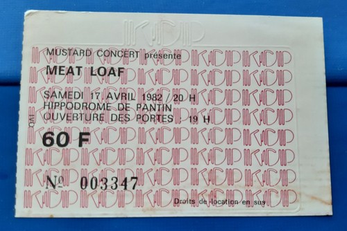 Ticket billet used place - billet,