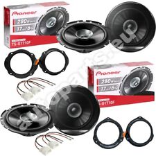 Kit 4 Enceintes Pioneer TS-G1710F Avant Et Arrière Pour Ford C-Max De 2003