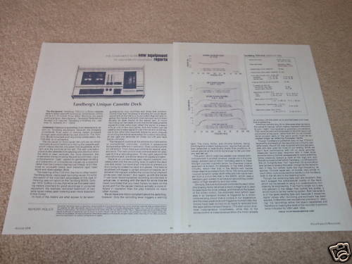 Tandberg tcd 310 cassette - tandberg, tcd-310