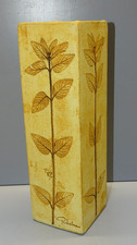 -JOLI VASE HERBIER signé R. LEDUC CIRCA 1960 CAPRON PICAULT VALLAURIS   D