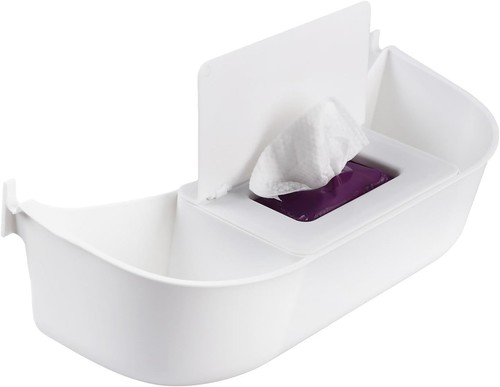 White back pocket storage - white,