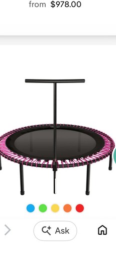 Bellicon rebounder trampoline - rebounder,