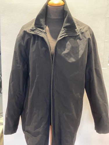 Impermeable homme noir - 3/4,