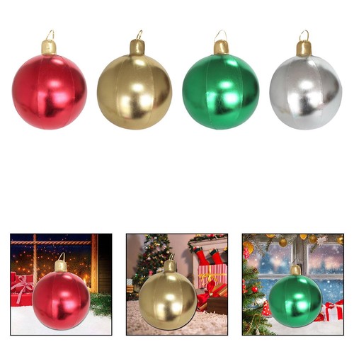 Boule gonflable noël - gonflable, de