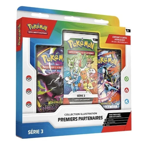 Coffret pokémon illustration - pokémon,