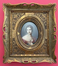 1 Miniature physionotrace De Pauline Bonaparte Sœur De l’Empereur Napoléon Ier.