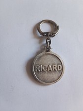 Porte-clés métal Boisson RICARD St Christophe Keychain vintage 60'