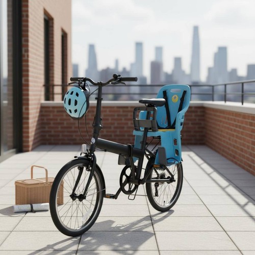 Siège enfant arrière vélo - enfant,