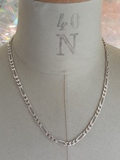 Collier Chaîne Argent Massif 925 - 19,3 g - 50 cm Bijoux Vintage